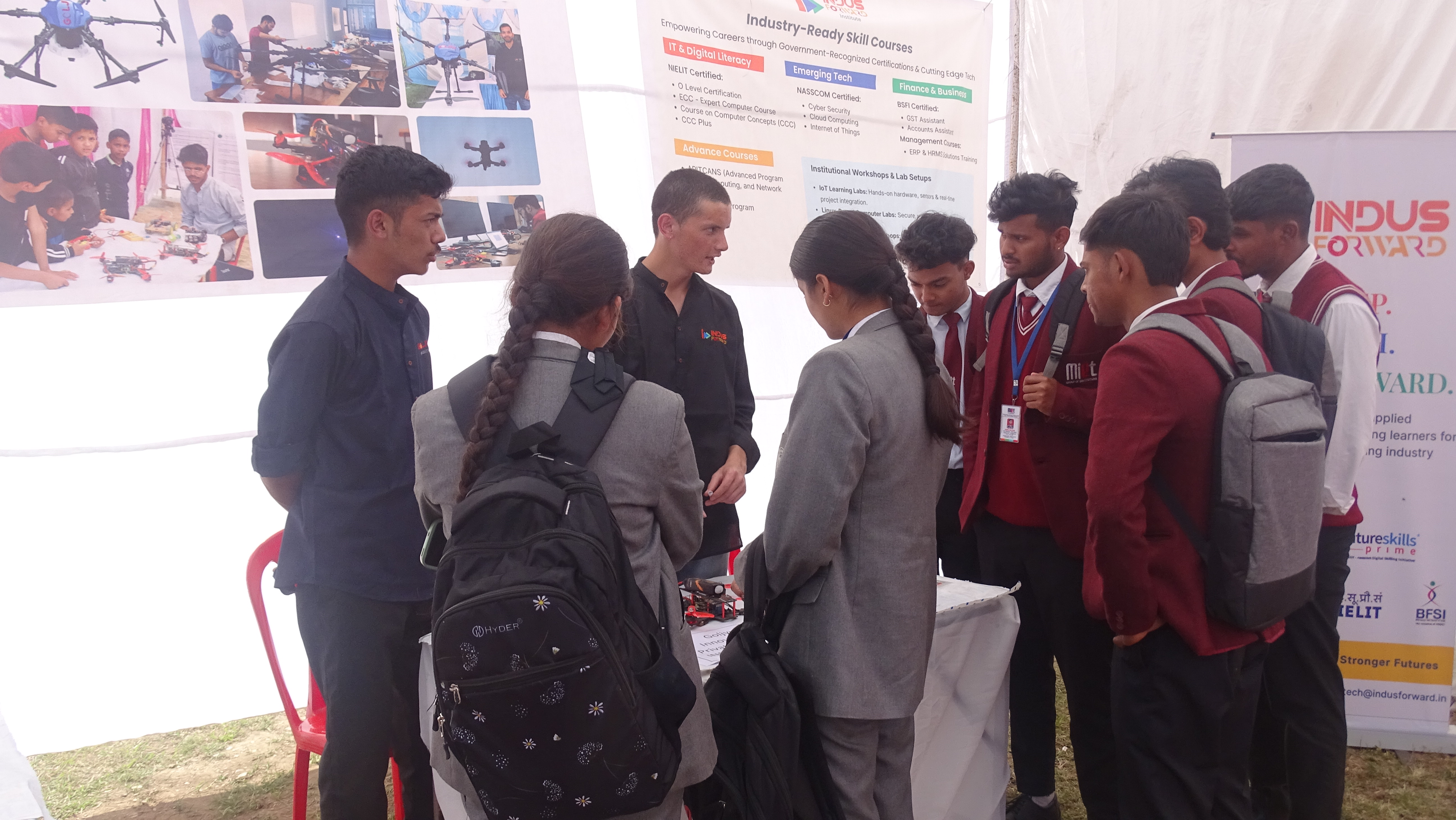 Engaging with entrepreneurs and industry experts